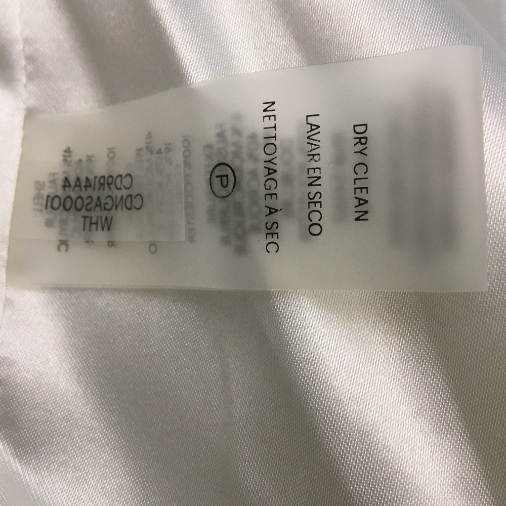 Off white Calvin Klein faux fur jacket size Sm - Picture 11 of 16